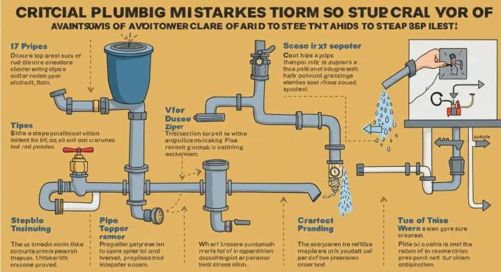 erreurs de plomberie à éviter 